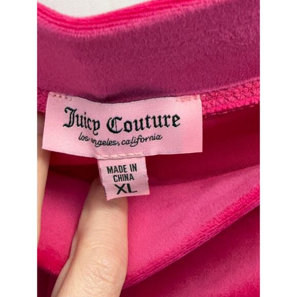 New Juicy couture, mean girls classic velour pants. X-Large - Picture 4 of 11